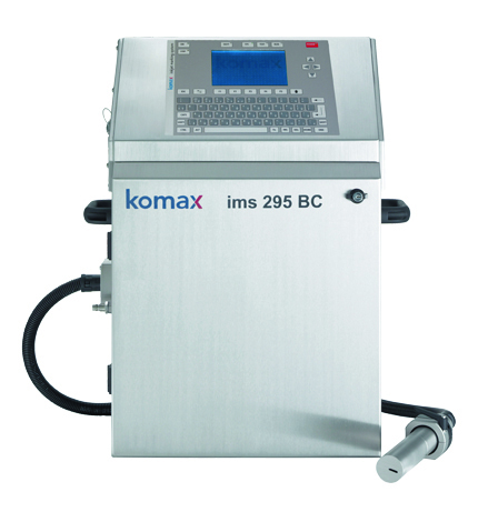 Komax ims 295 BC ink jet printer from Wiedenbach