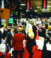 With a main exhibition hall of 74,000m2,
the IX Center in Cleveland will have no trouble accommodating the co-locating events in May
next year